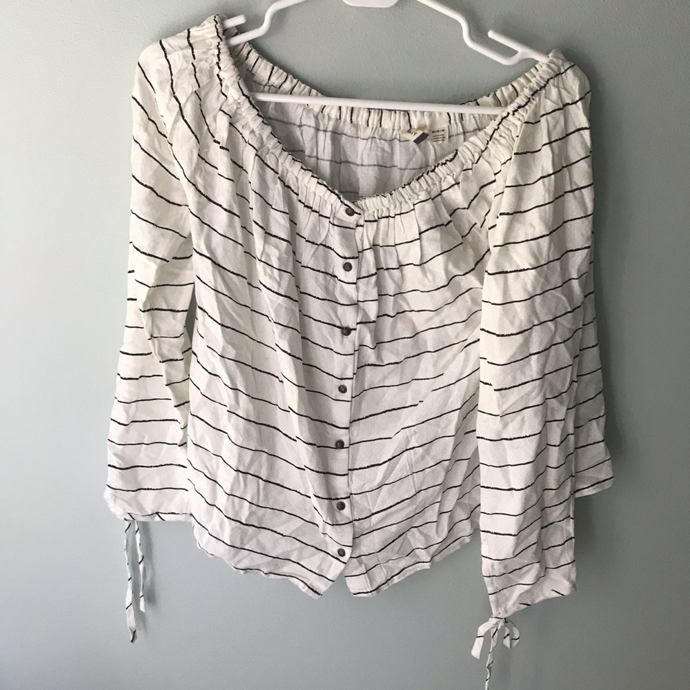 Roxy maxi skirt/off the shoulder top set